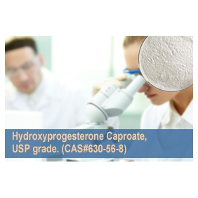 Hydroxyprogesterone Caproate USP31 grade. (CAS#630-56-8) 1kg/bag(2.2LB)