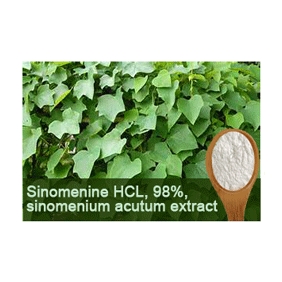 Sinomenine HCL 98% sinomenium acutum extract 5kg/bag free shipping