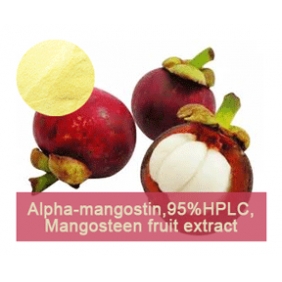 Alpha-mangostin 95%HPLC Mangosteen fruit extract 1kg/bag free shipping