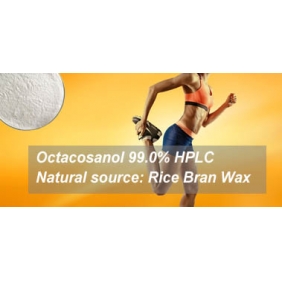 Octacosanol 90% (Extract from rice bran wax) 1KG free shipping